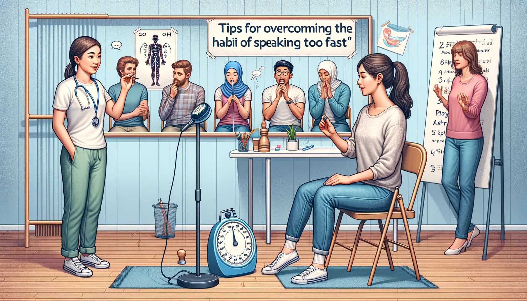 Tips Mengatasi Kebiasaan Berbicara Terlalu Cepat