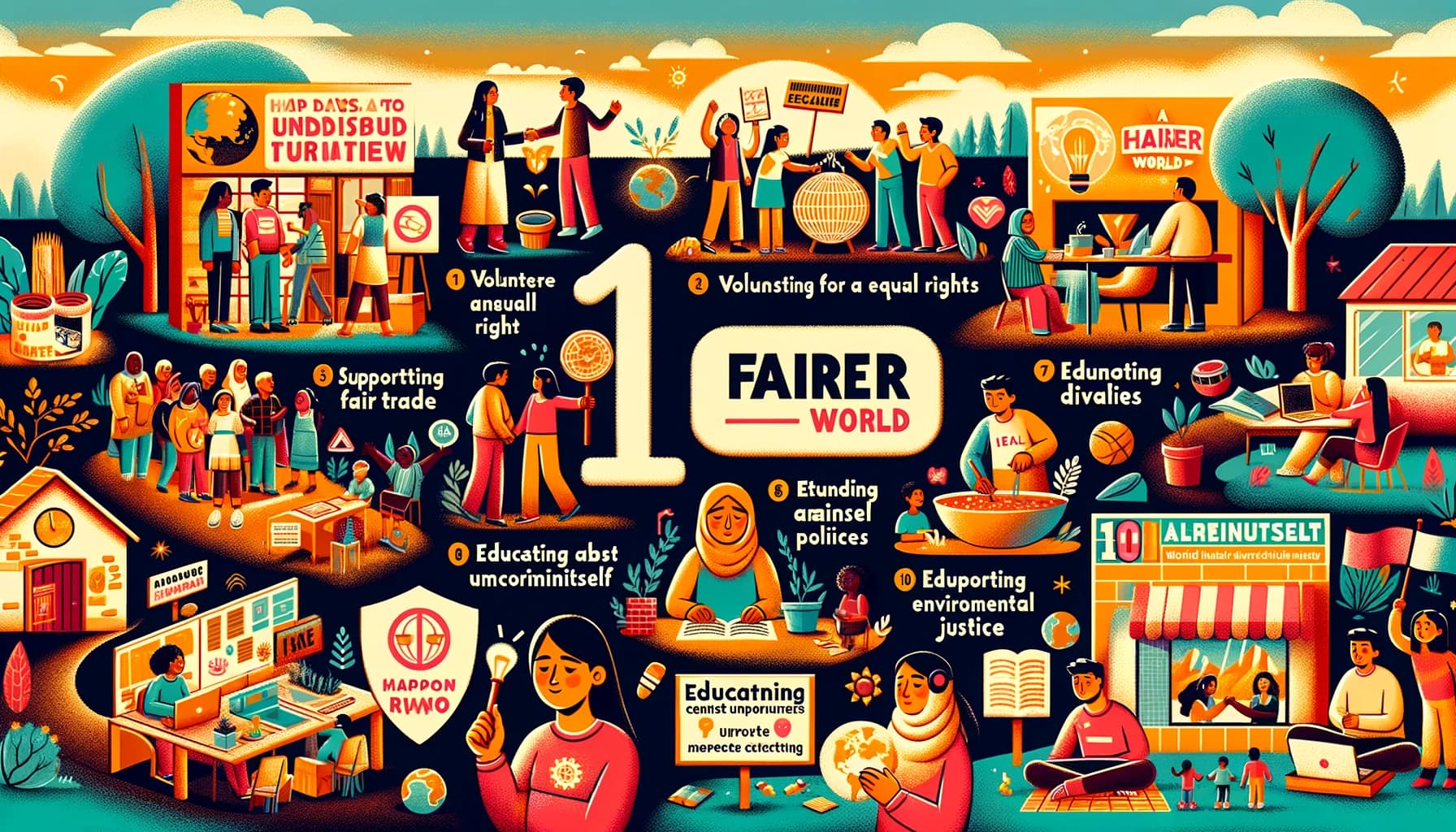 10 Cara Memahami Pentingnya Dunia yang Lebih Adil