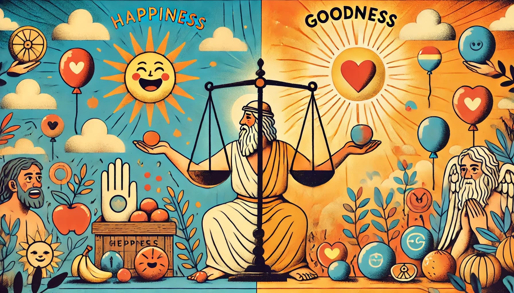 Kebahagiaan atau Kebaikan: Mana yang Lebih Penting?