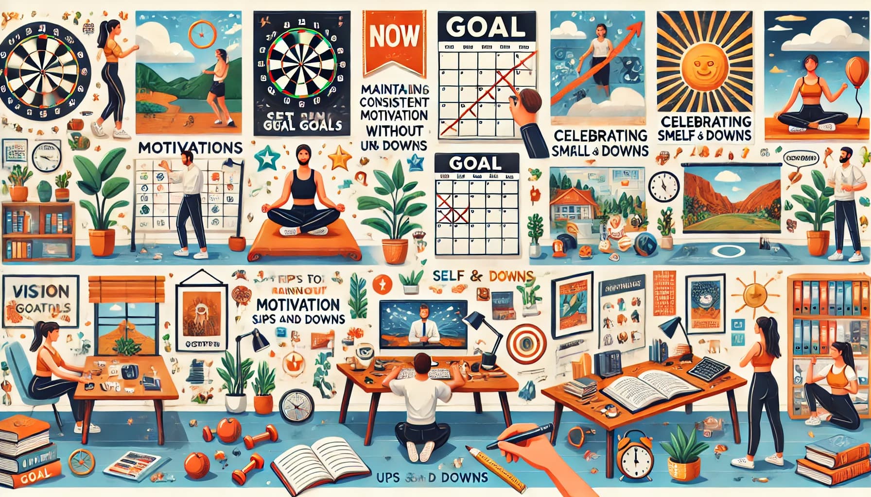 Tips Biar Semangat Tetap Konsisten: Gak Naik Turun Lagi