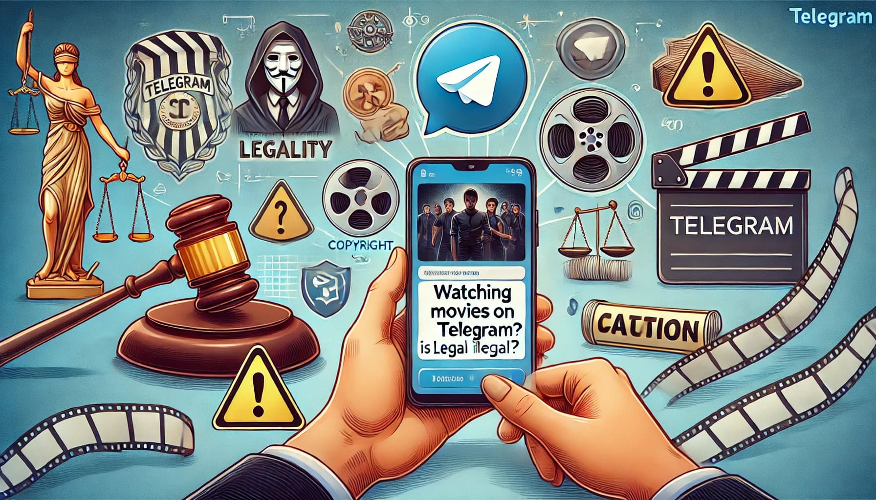 Nonton Film di Telegram: Legal atau Ilegal?
