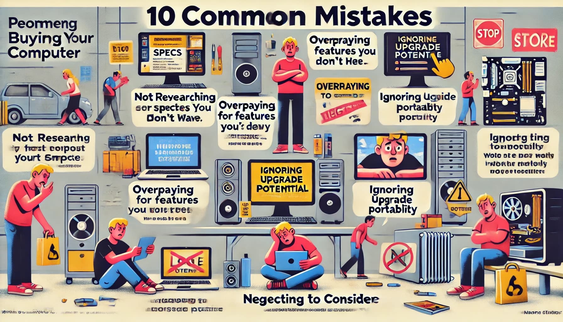 Kesalahan Umum saat Beli Komputer Pertama Kali: 10 Hal yang Sering Bikin Nyesel