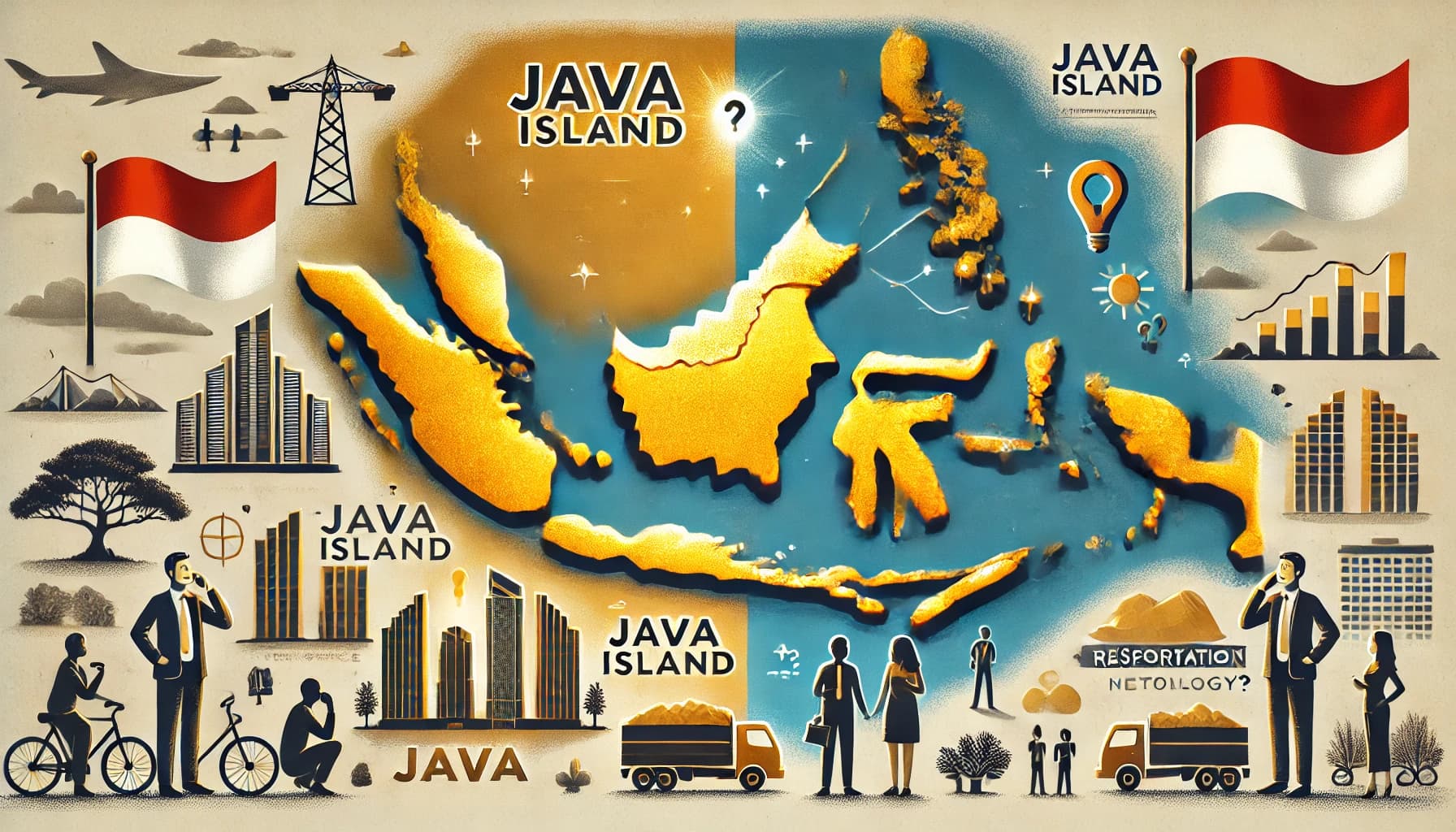 Apakah Harus Iri Sama Kemajuan Pulau Jawa? Ini 10 Alasannya